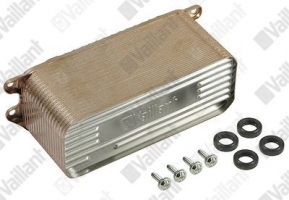 Вторичный теплообменник на Vaillant Turbo Plus VUW 322-362
